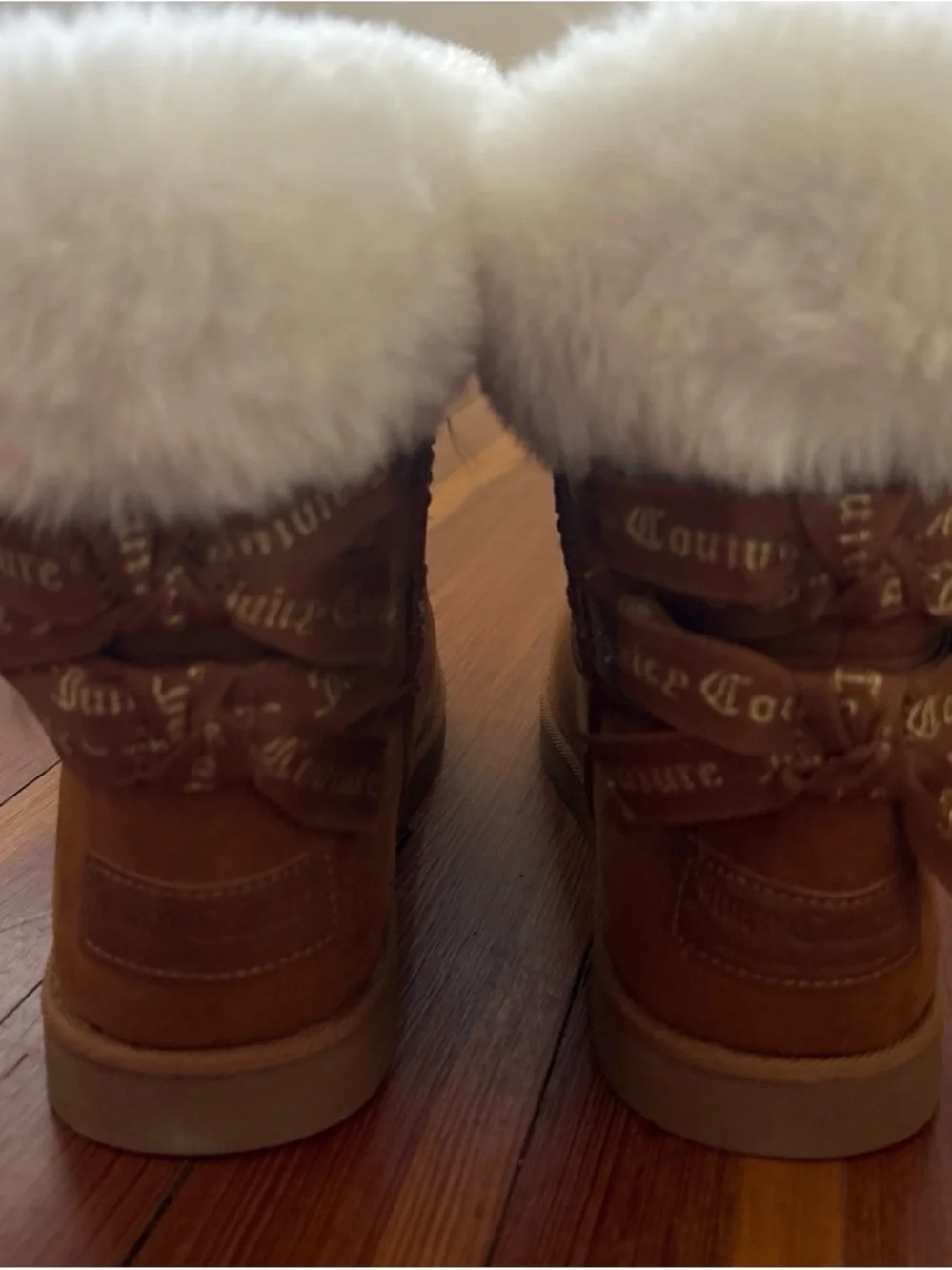Juicy Couture chestnut suede